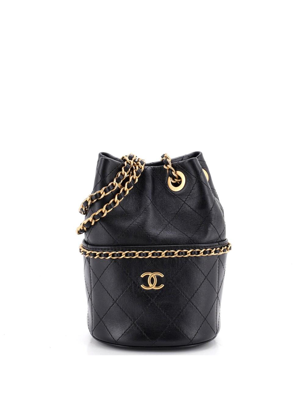 Chanel Nauticoco Bucket Bag Quilted #350895C35B